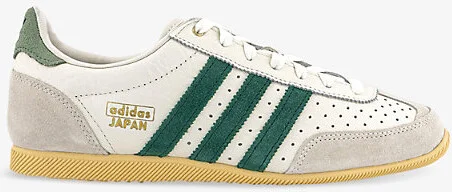 Womens Offwhite Collegiate Gree Japan Leather Low-Top Trainers 4.5