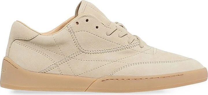 Women's Ohio Leather Low-Top Sneakers - Beige - Size 7