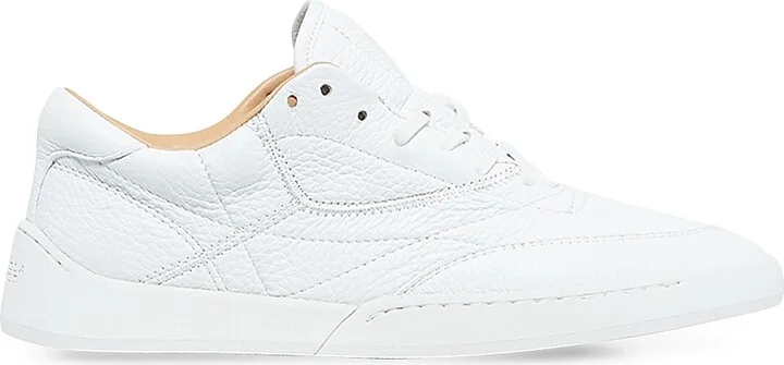 Women's Ohio Leather Low-Top Sneakers - White - Size 6
