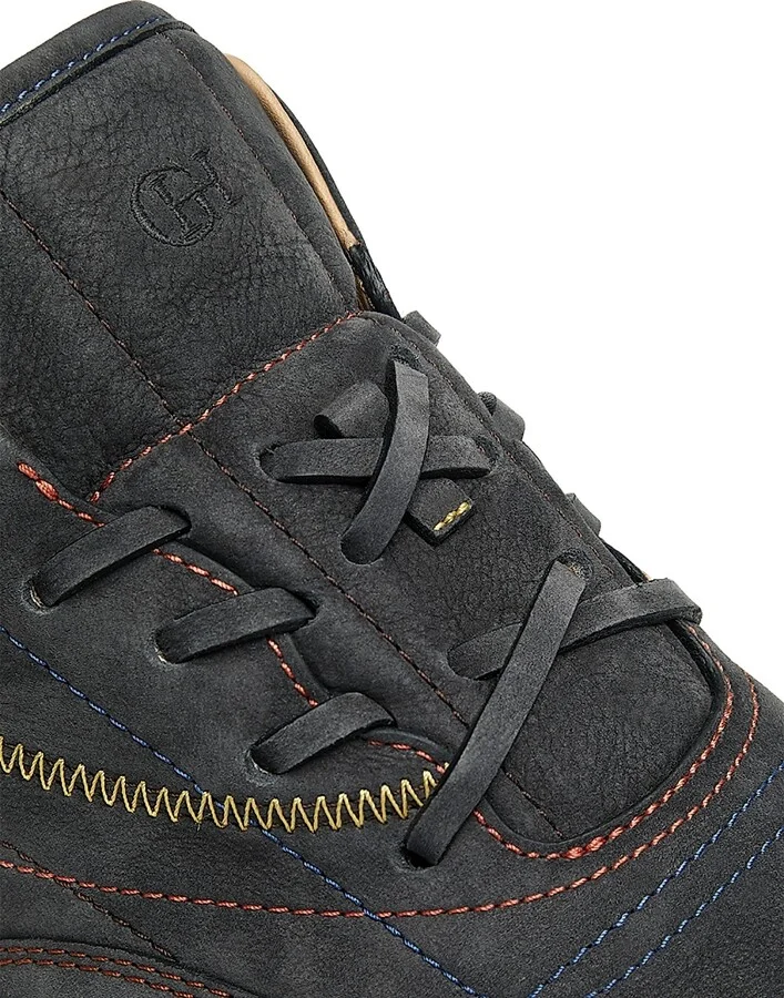 Women's Ohio Suede Low-Top Sneakers - Charcoal - Size 6 - Image 5