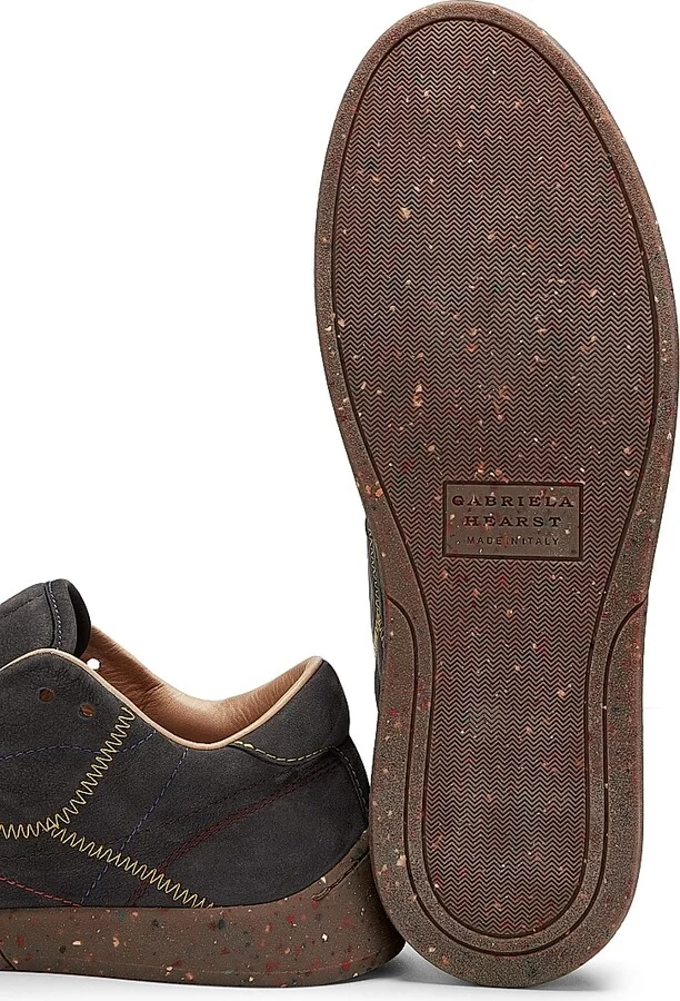 Women's Ohio Suede Low-Top Sneakers - Charcoal - Size 6 - Image 6