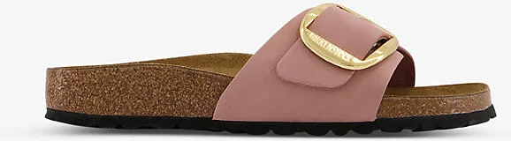 Womens Old Rose Madrid Nubuck-Leather Sandals Eur 36 / 3 Uk Women