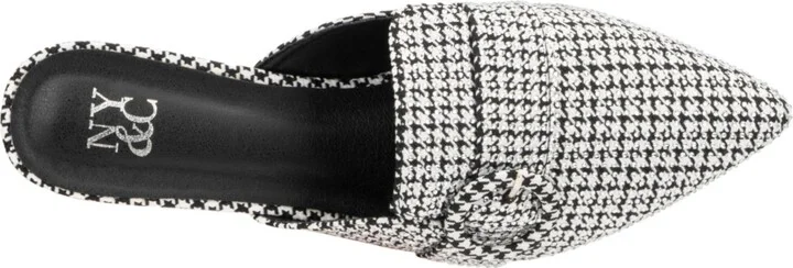 Women's Olga Mules - Black/clear - Image 2