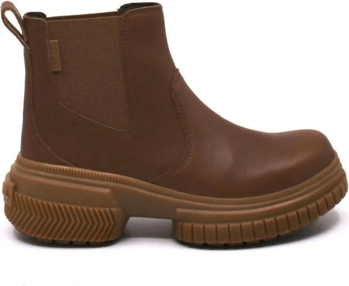 Women's Ona Ave Chelsea Boots In Velvet Tan/gum
