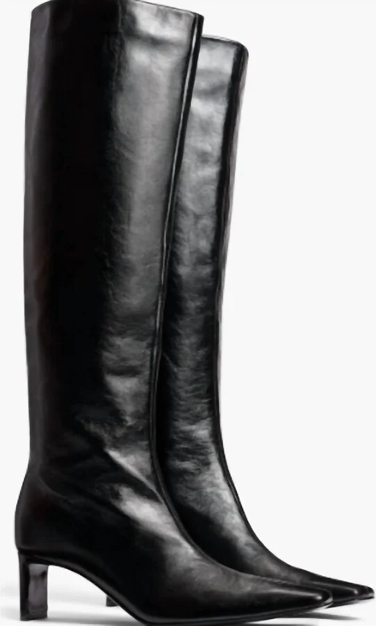 Women's Ona Knee High Boot In Black