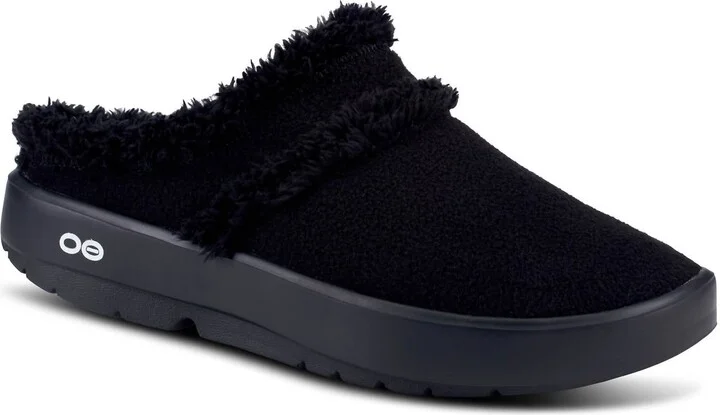 Women's Oocoozie Mules In Black
