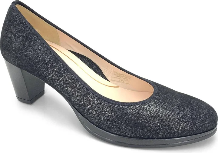 Women's Ophelia Glit Pump Heeled Shoes In Black