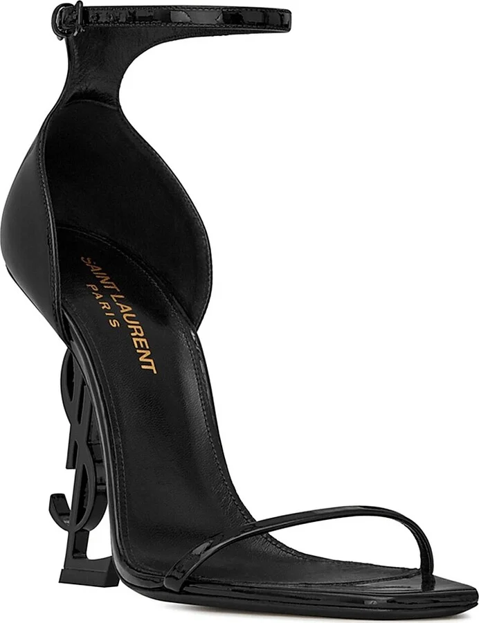 Women's Opyum Leather Sandals - Nero - Size 4 - Image 2