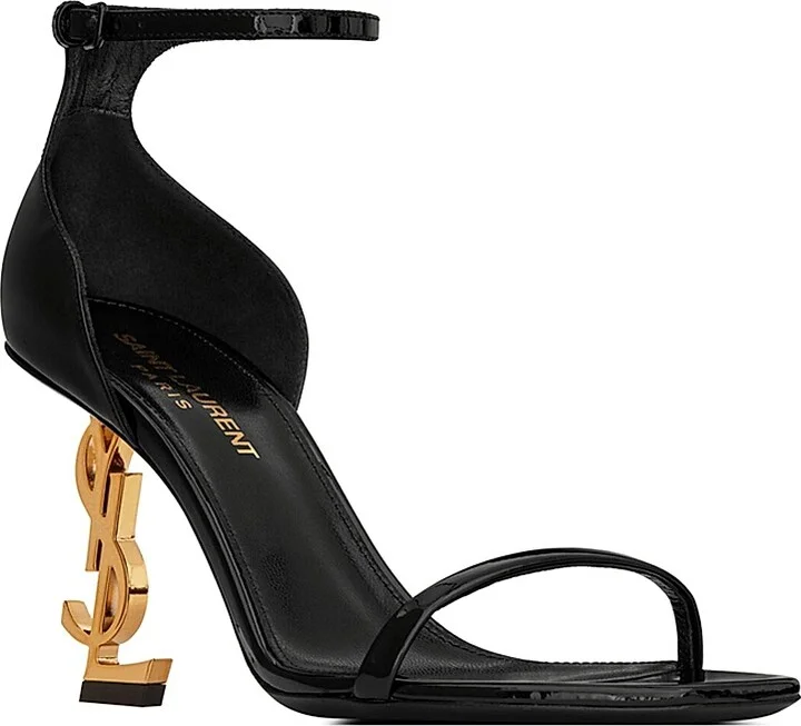 Women's Opyum Sandals in Patent Leather - Black - Size 4 - Image 2