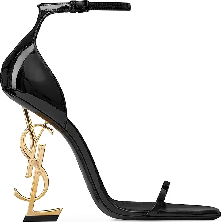 Women's Opyum Sandals in Patent Leather - Black - Size 4