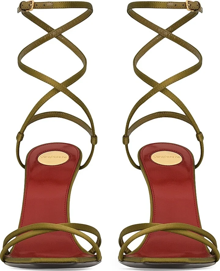 Women's Opyum Sandals in Satin Crepe - Cuba Gold - Size 5 - Image 3