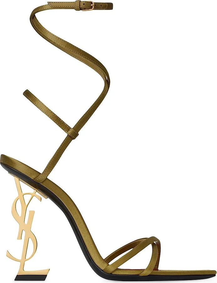 Women's Opyum Sandals in Satin Crepe - Cuba Gold - Size 5