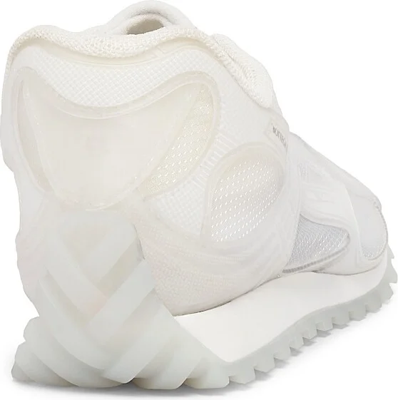 Women's Orbit Logo Low-Top Sneakers - Glass White - Size 6 - Image 3