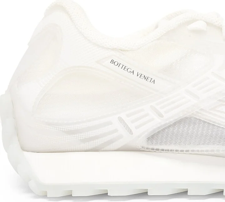 Women's Orbit Logo Low-Top Sneakers - Glass White - Size 6 - Image 6