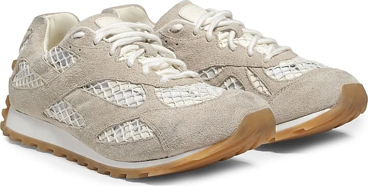 Women's Orbit Suede & Mesh Sneakers - Sea Salt - Size 5 - Image 2