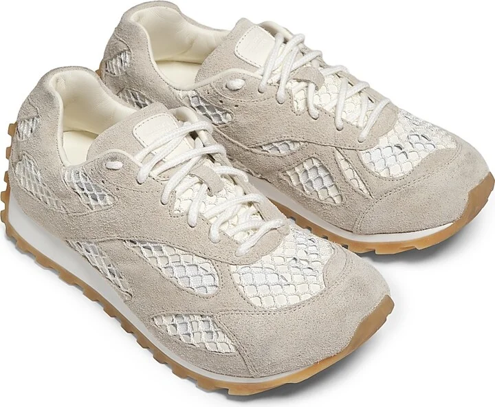 Women's Orbit Suede & Mesh Sneakers - Sea Salt - Size 5 - Image 4