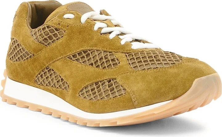 Women's Orbit Suede & Mesh Sneakers - Sea Salt - Size 5 - Image 7