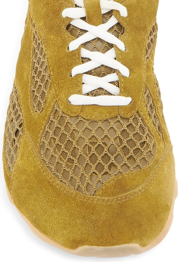 Women's Orbit Suede & Mesh Sneakers - Sea Salt - Size 5 - Image 9