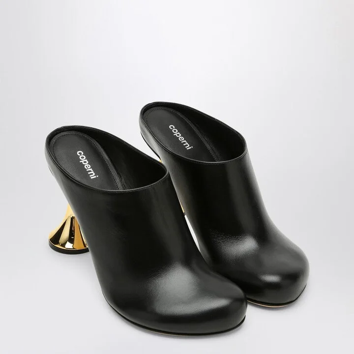 Women's Orchestra Closed Mule Heel In Leather
