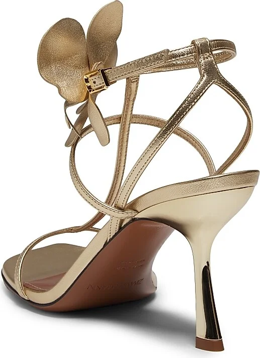 Women's Orchid 85MM Sandals - Gold - Size 7 - Image 3