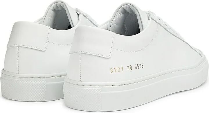 Women's Original Achilles Leather Low-Top Sneakers - White - Size 11 - Image 3