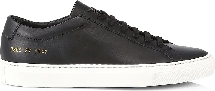 Women's Original Achilles Leather Sneakers - Black - Size 11