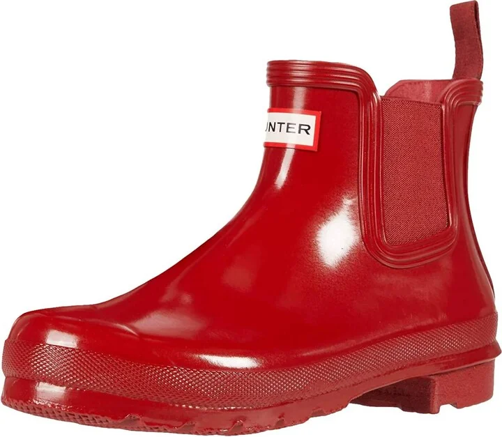 Women's Original Gloss Chelsea Boots In Military Red