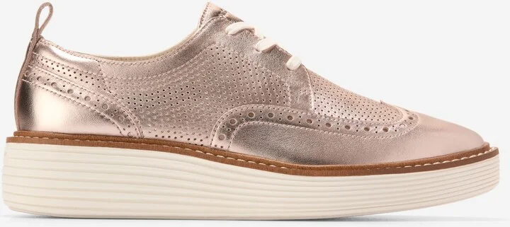 Women's ØriginalGrand Platform Wingtip Oxfords