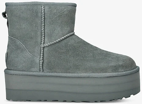 Womens Other Classic Mini Platform Suede Boots Eur 41 / 8 Uk Women