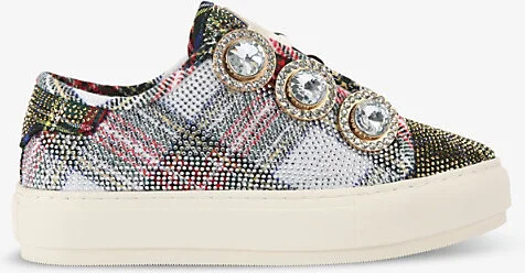 Womens Other Laney Octavia Embellished Woven Trainers Eur 36 / 3 Uk Women
