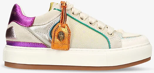 Womens Other Southbank Tag Panelled Leather Low-Top Trainers Eur 37 / 4 Uk Women