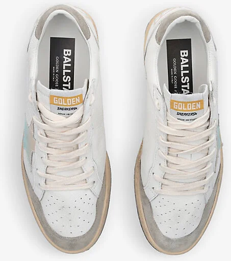 Womens Other Women's Exclusive Ballstar Iridescent-Start Leather Low-Top Trainers Eur 41 / 8 Uk Women - Image 2