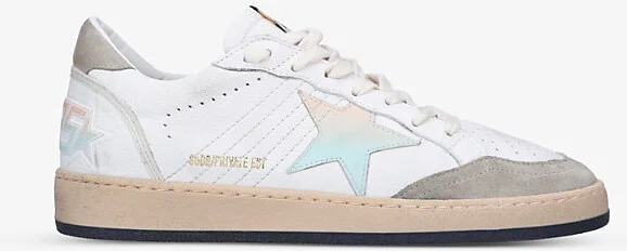 Womens Other Women's Exclusive Ballstar Iridescent-Start Leather Low-Top Trainers Eur 41 / 8 Uk Women