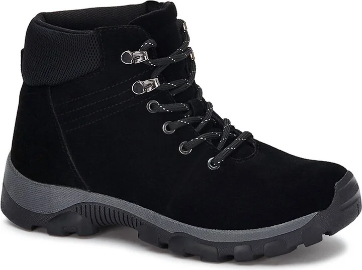 Women's Outdoors Hiking Boots In Black