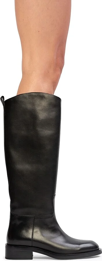 Women's Pace Leather Boots - Black Leather - Size 6 - Image 2