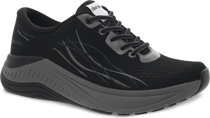 Womens Pace Mesh Shoes In Black/grey
