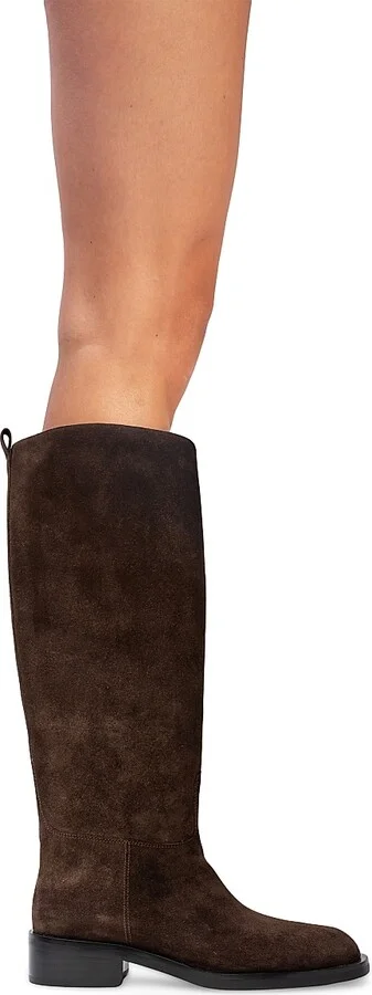 Women's Pace Suede Boots - Dark Brown Suede - Size 5 - Image 2