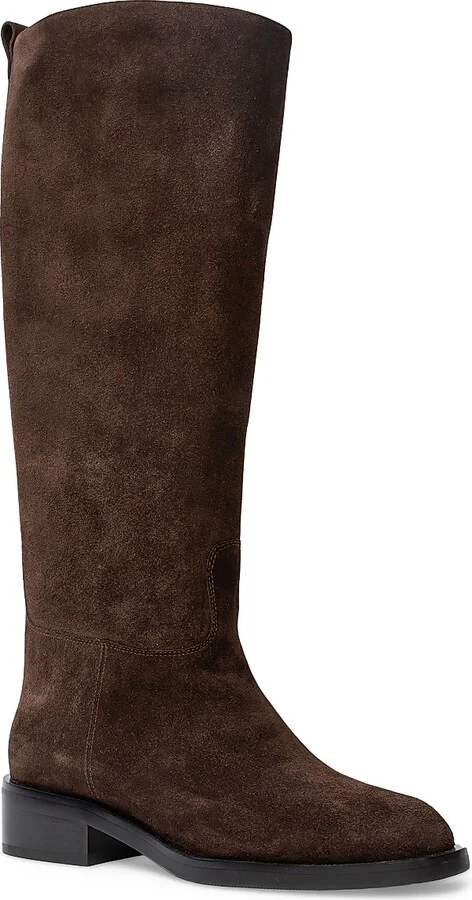 Women's Pace Suede Boots - Dark Brown Suede - Size 5 - Image 3