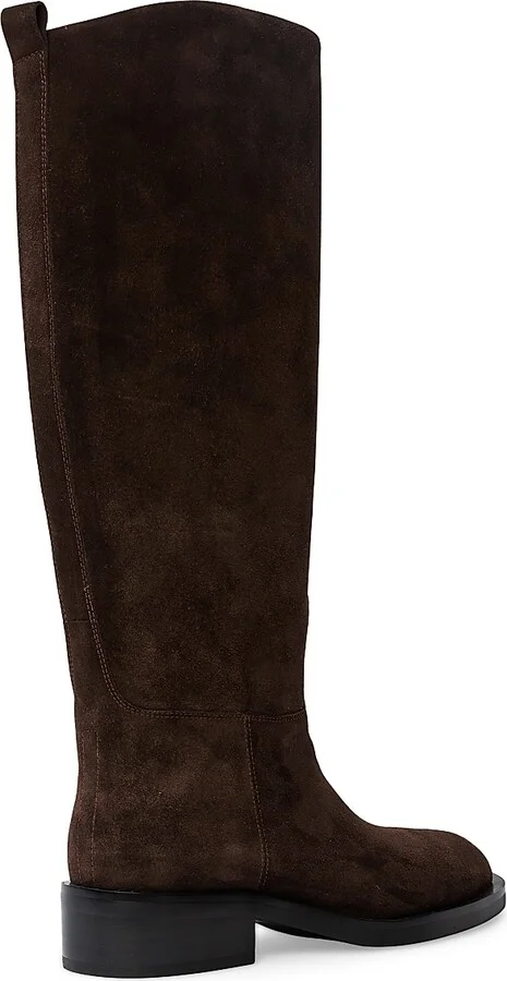 Women's Pace Suede Boots - Dark Brown Suede - Size 5 - Image 4