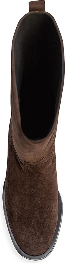 Women's Pace Suede Boots - Dark Brown Suede - Size 5 - Image 6