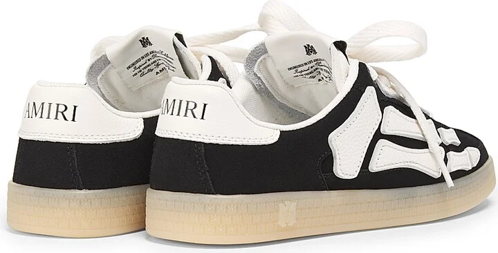 Women's Pacific Bones Leather Sneakers - Black - Size 11 - Image 3