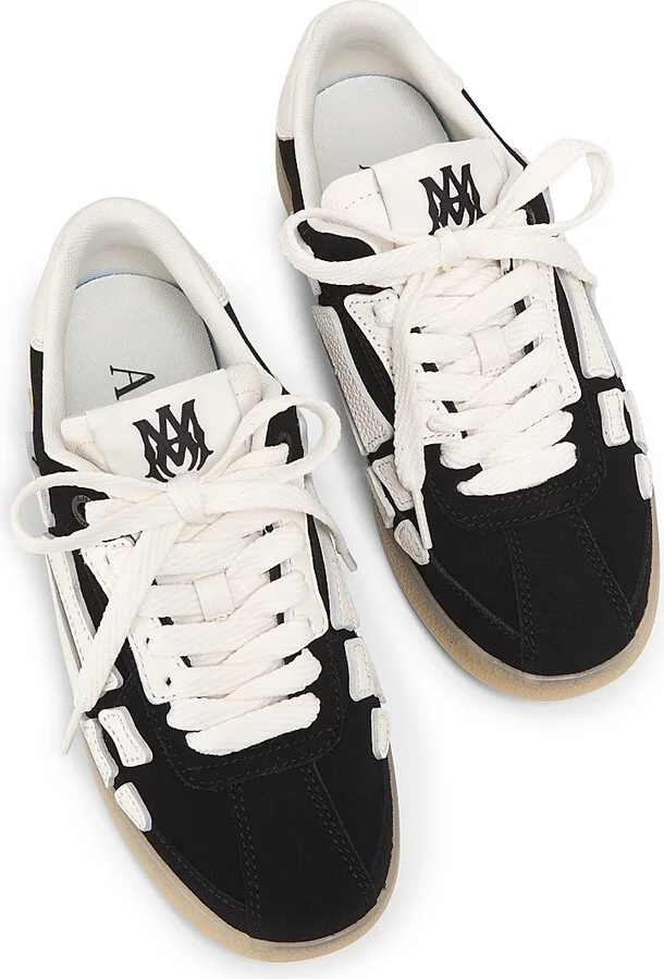 Women's Pacific Bones Leather Sneakers - Black - Size 11 - Image 4