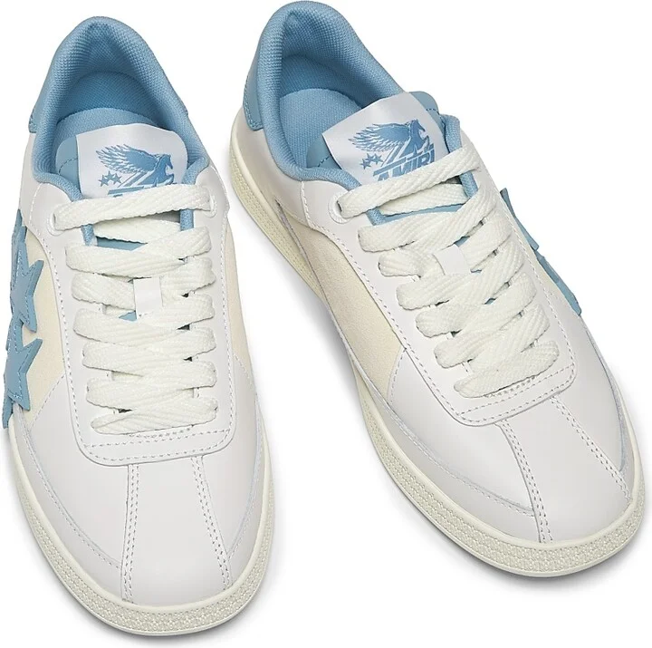 Women's Pacific Low-Top Leather Sneakers - Ocean Sky - Size 11 - Image 4