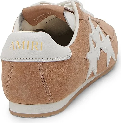 Women's Pacific Slim Leather Low-Top Sneakers - Camel - Size 11 - Image 3