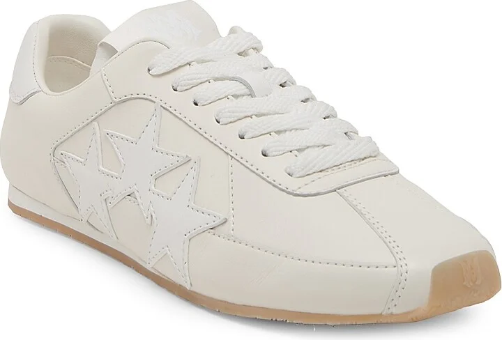 Women's Pacific Slim Leather Low-Top Sneakers - Camel - Size 11 - Image 6