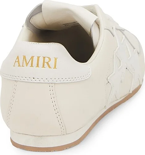 Women's Pacific Slim Leather Low-Top Sneakers - Camel - Size 11 - Image 7