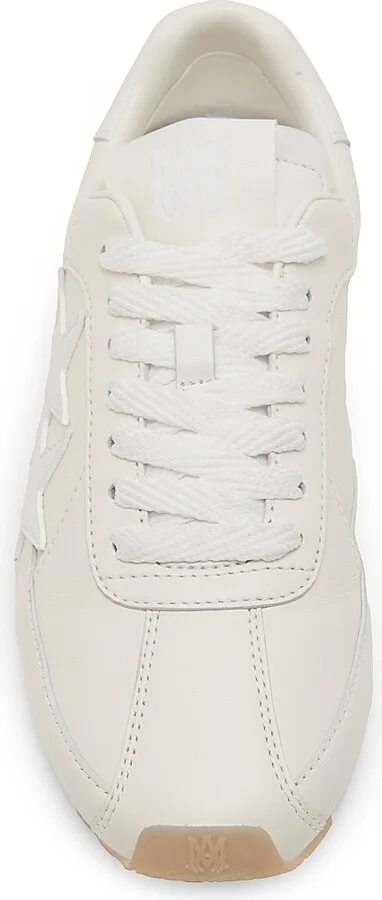 Women's Pacific Slim Leather Low-Top Sneakers - Camel - Size 11 - Image 8