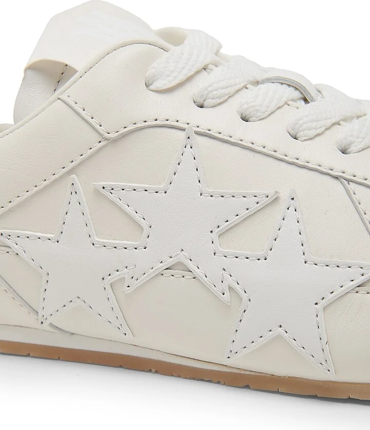 Women's Pacific Slim Leather Low-Top Sneakers - Camel - Size 11 - Image 9
