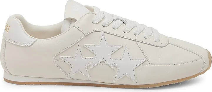 Women's Pacific Slim Leather Low-Top Sneakers - Camel - Size 11 - Image 10