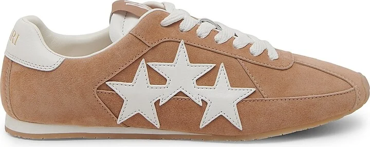 Women's Pacific Slim Leather Low-Top Sneakers - Camel - Size 11